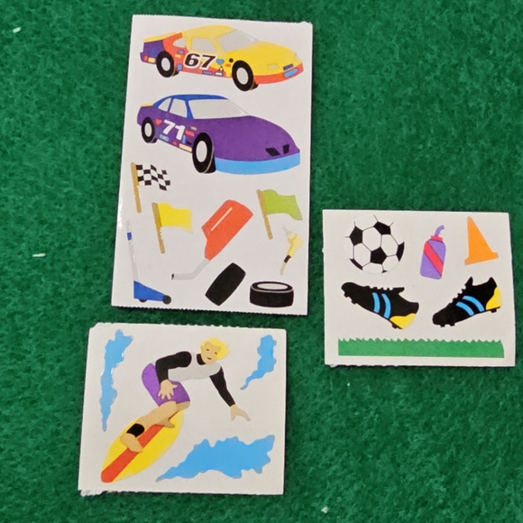 Sports Scrapbooking Sticker Bundle - 36 Pieces - Mrs. Grossman's & Frances Meyer - Picture 4 of 15